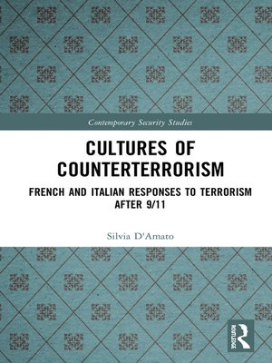 cover image of Cultures of Counterterrorism
